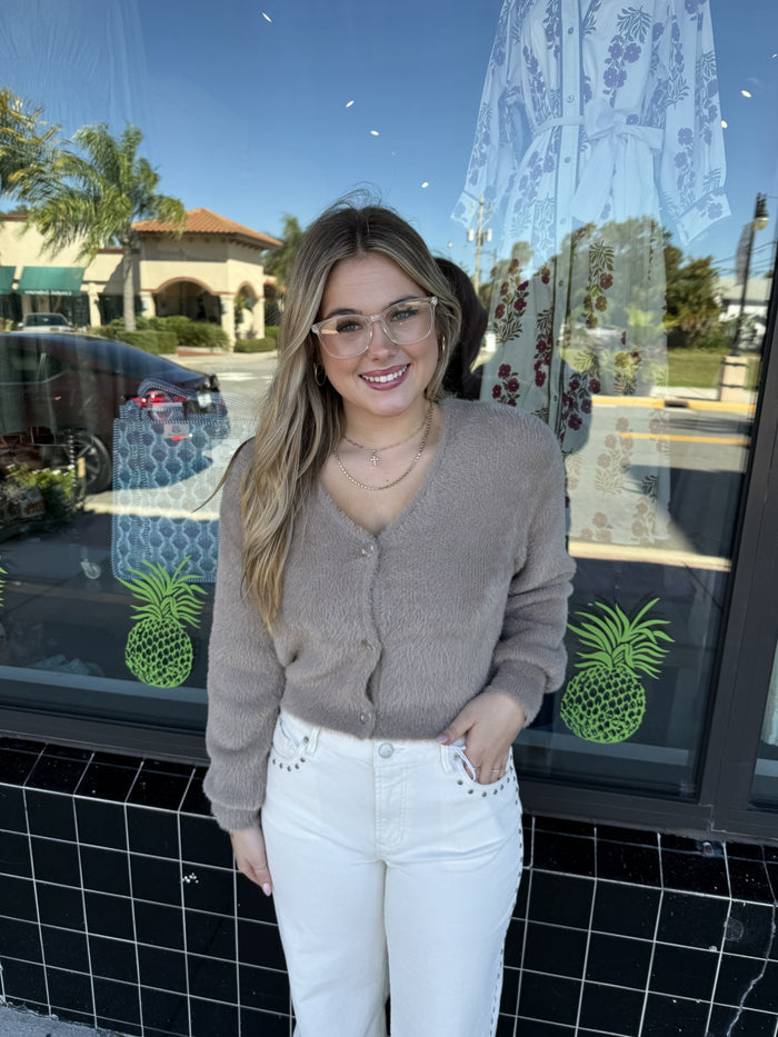 Sadira Fluffy Cardigan