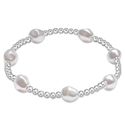 Admire Sterling 3mm Bracelet - Pearl