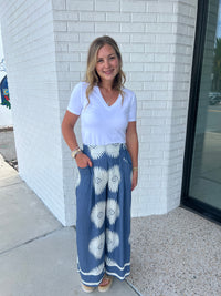Abstract Flowy Pant
