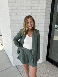 Evan Linen Blazer