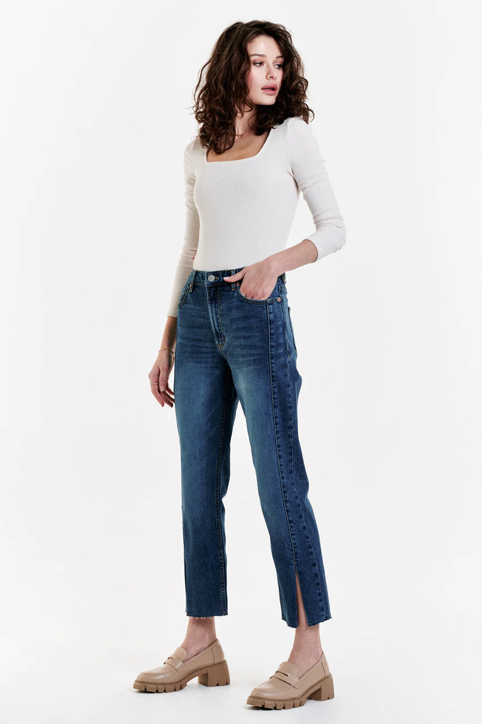 Jodi Super High Rise Straight Jeans