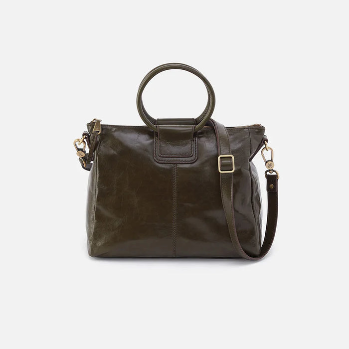 Sheila Medium Satchel Deep Moss