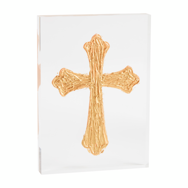 Tall Cross Acrylic Plaque