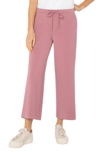 Pull-on Wide Leg Crop