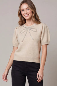 Wilma Bow Sweater