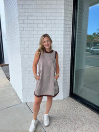 Cafe Stripe Dress