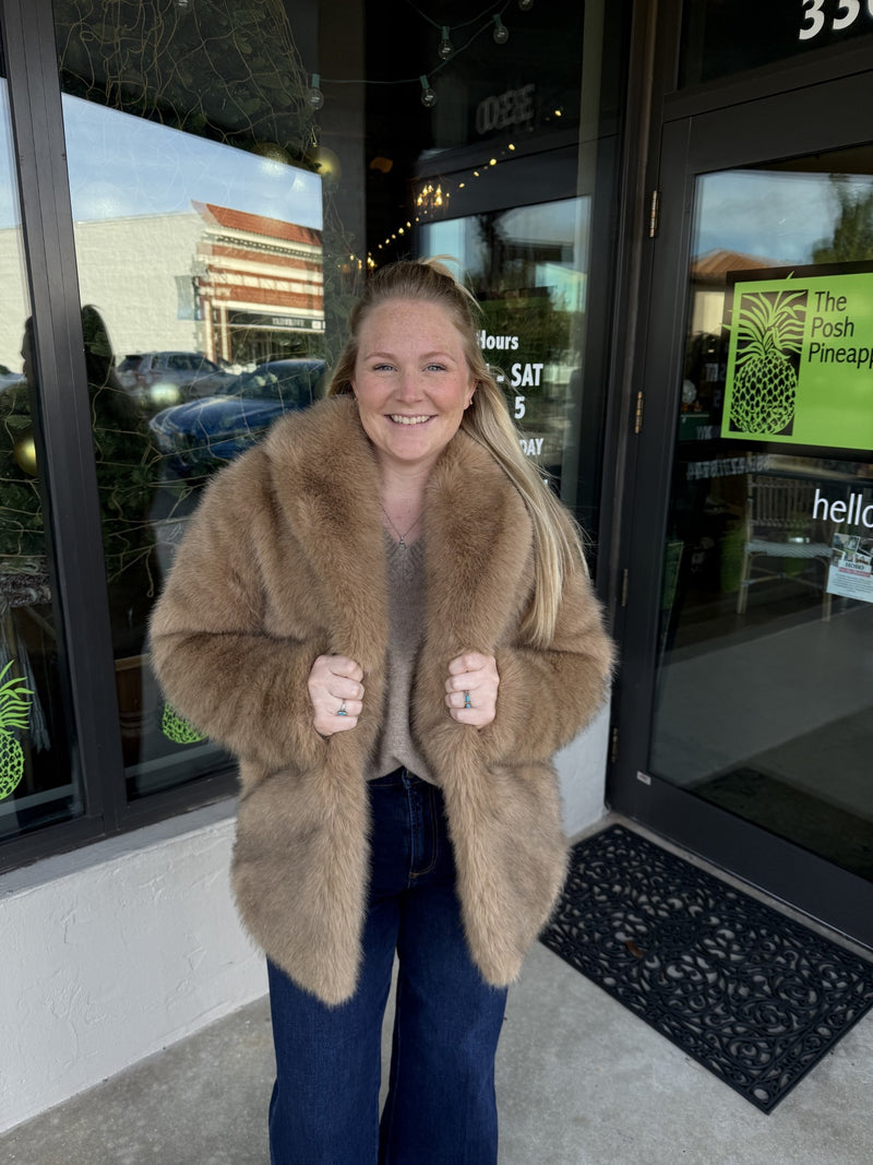 Logan Faux Fur Coat