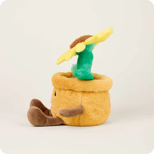 Yellow Flower Pot Warmie