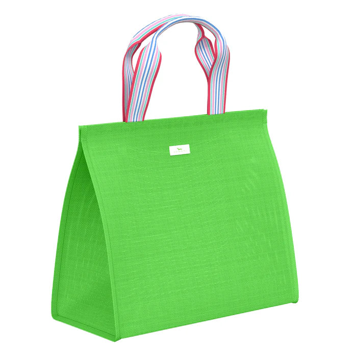 Cold Shoulder Cooler Tote Grass