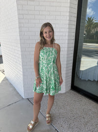 Verde Palma Mini Dress