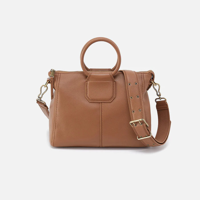 Sheila Medium Satchel Brown Sugar