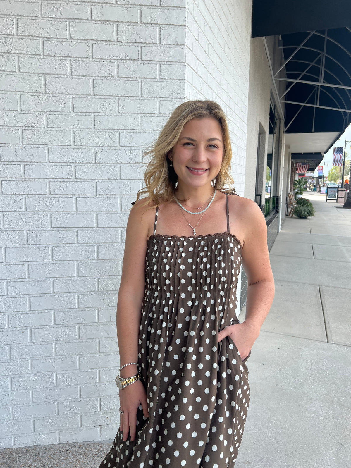 Ditsy Dot Dress