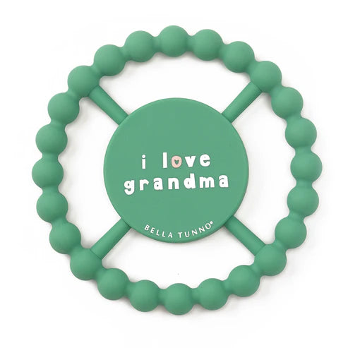 Love Grandma Teether Green