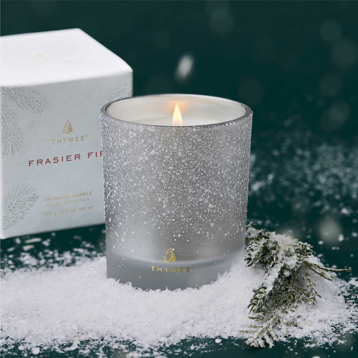 Frasier Fir Flocked 6.5oz Candle