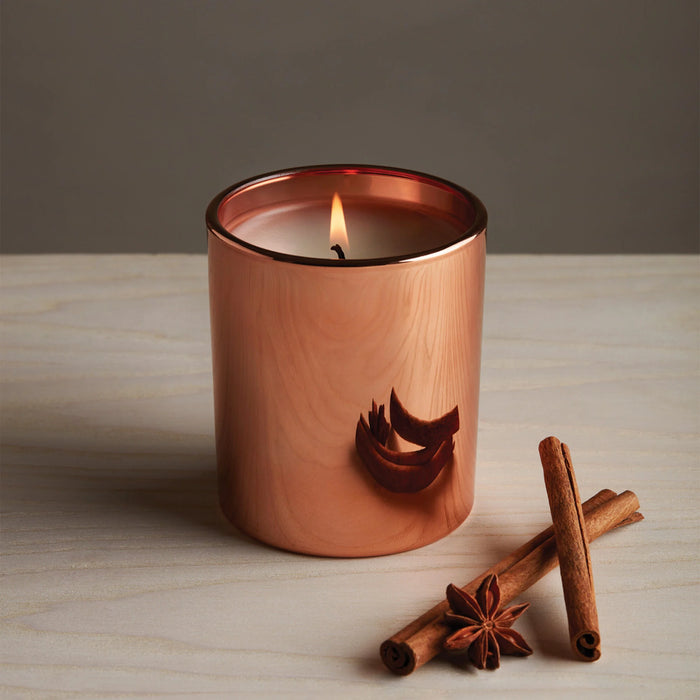 Simmered Cider Metallic Candle