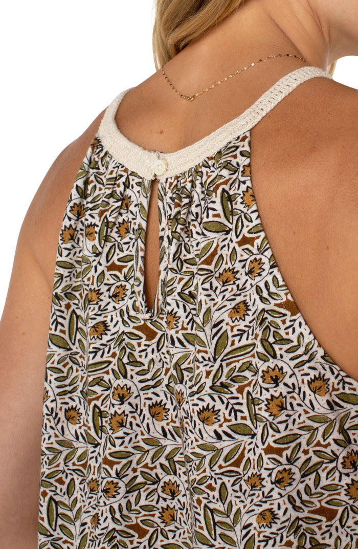 Halter Crochet Top