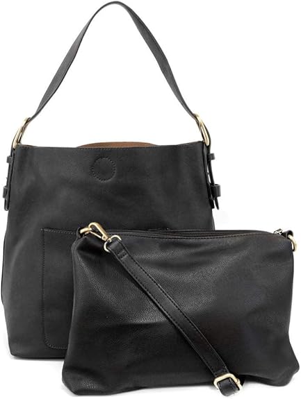 Classic Hobo Handbag Black