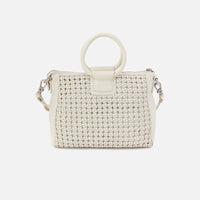 Sheila Medium Satchel White Cap