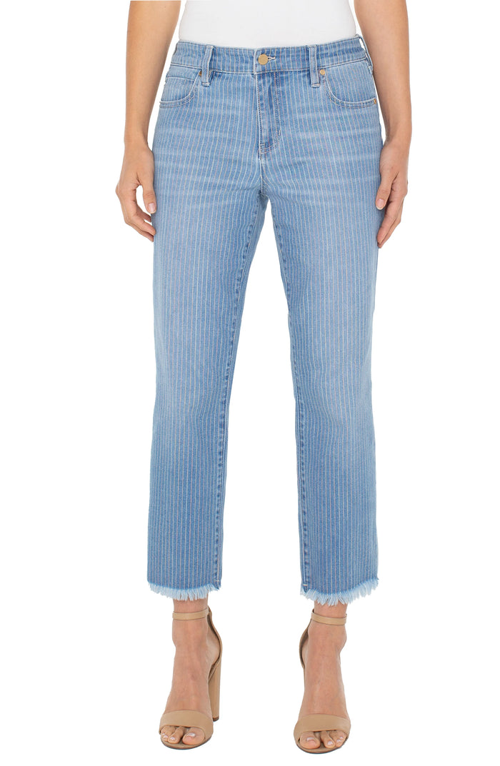 Liv Relaxed Skinny Sunset Stripe