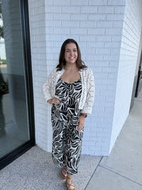 Isla Leaf Jumpsuit