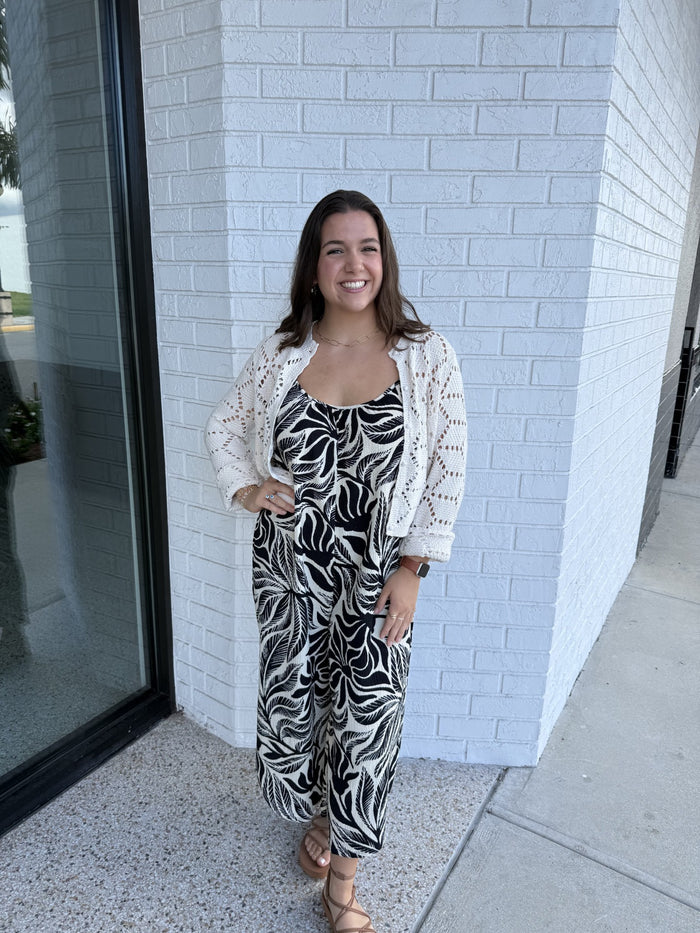 Isla Leaf Jumpsuit