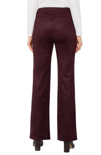 Pearl Full Lgth Flare Pant Dark Oxblood