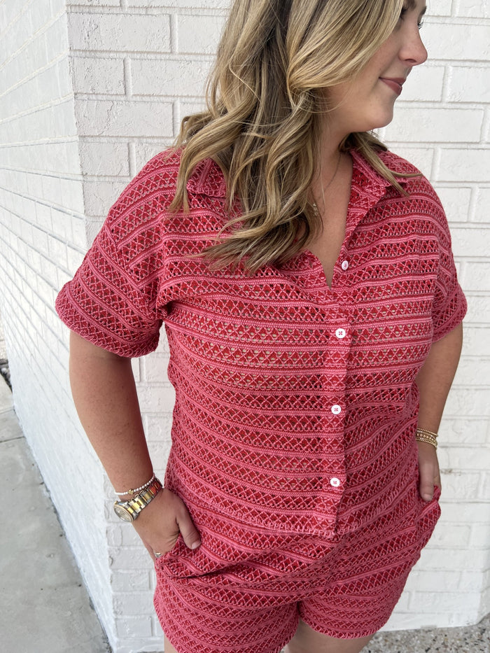 Arezzo Crochet Short