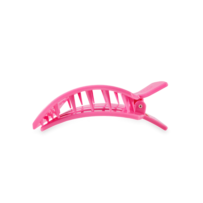 Paradise Pink Medium Flat Square Clip