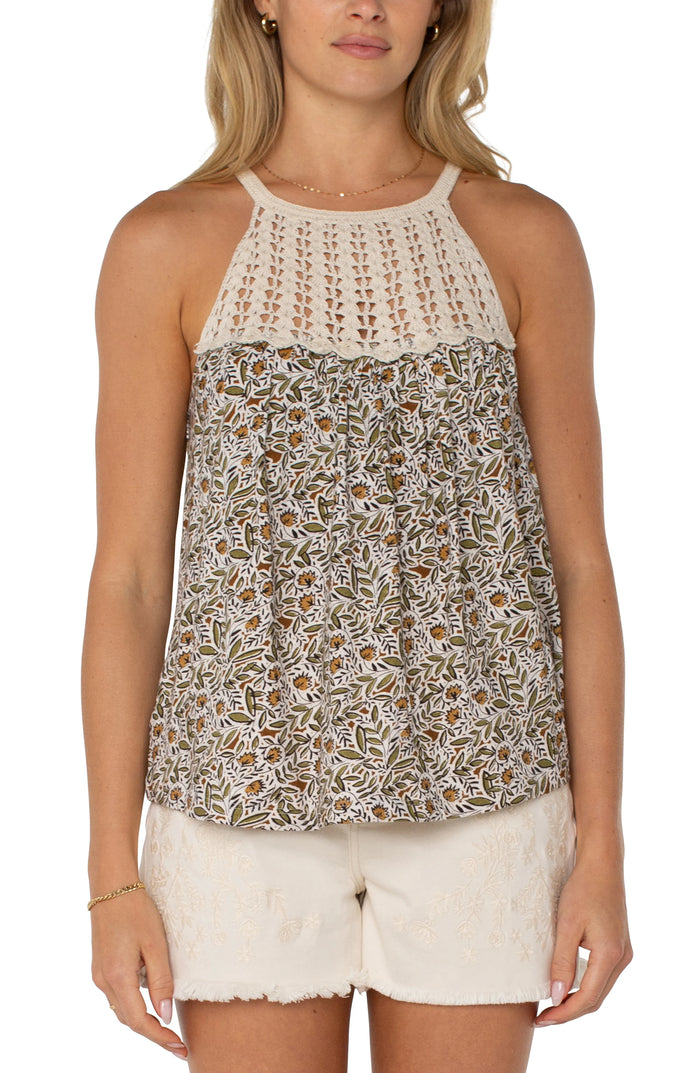 Halter Crochet Top