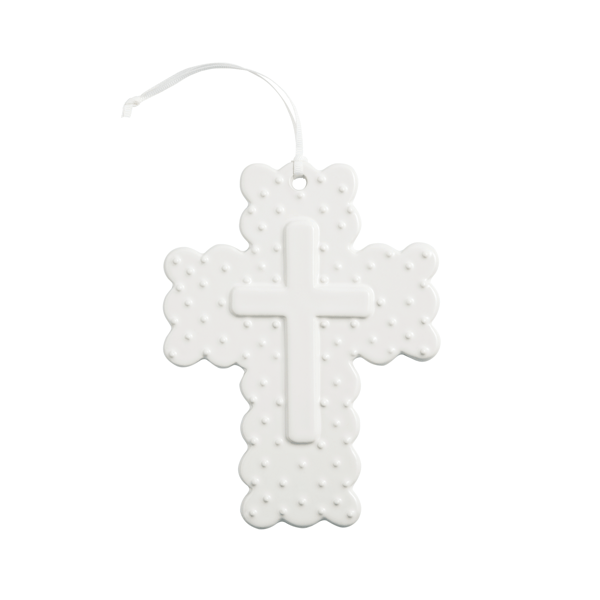 Ceramic Dot Cross