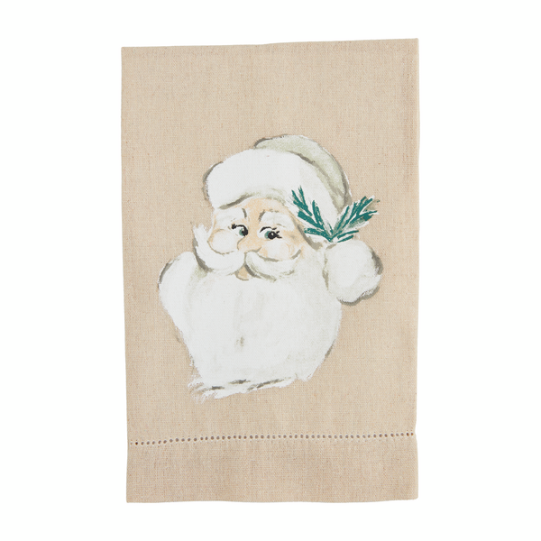 Santa Painted Towel