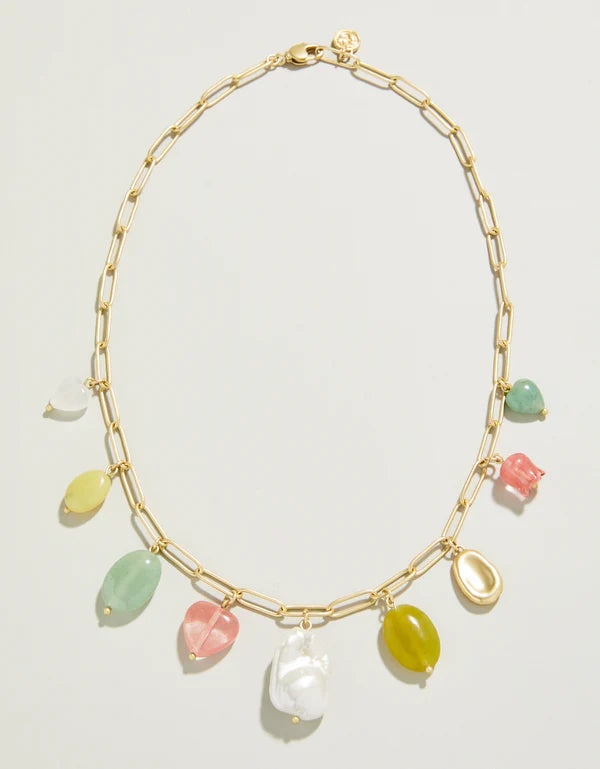 Cotton Candy Necklace 18" Multi