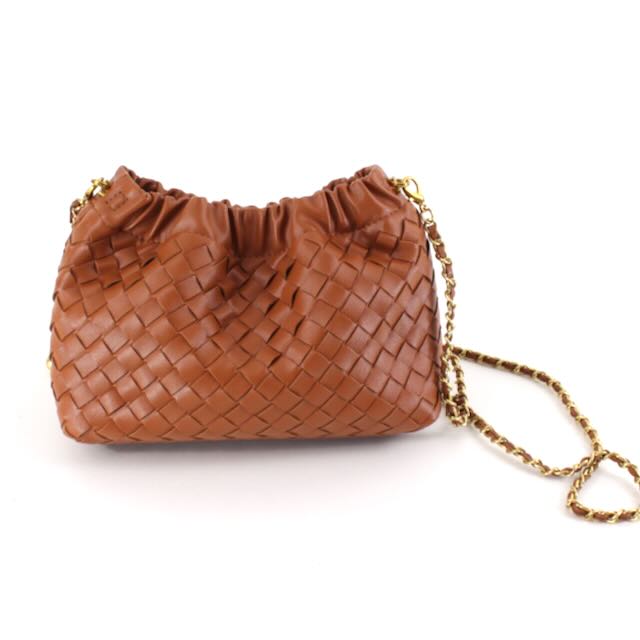 Apricot Woven Crossbody