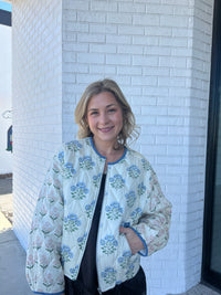 Floral Quilted Jacket