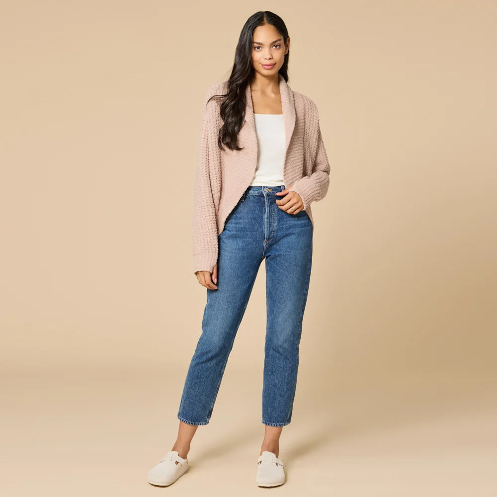 Waffle Cardigan