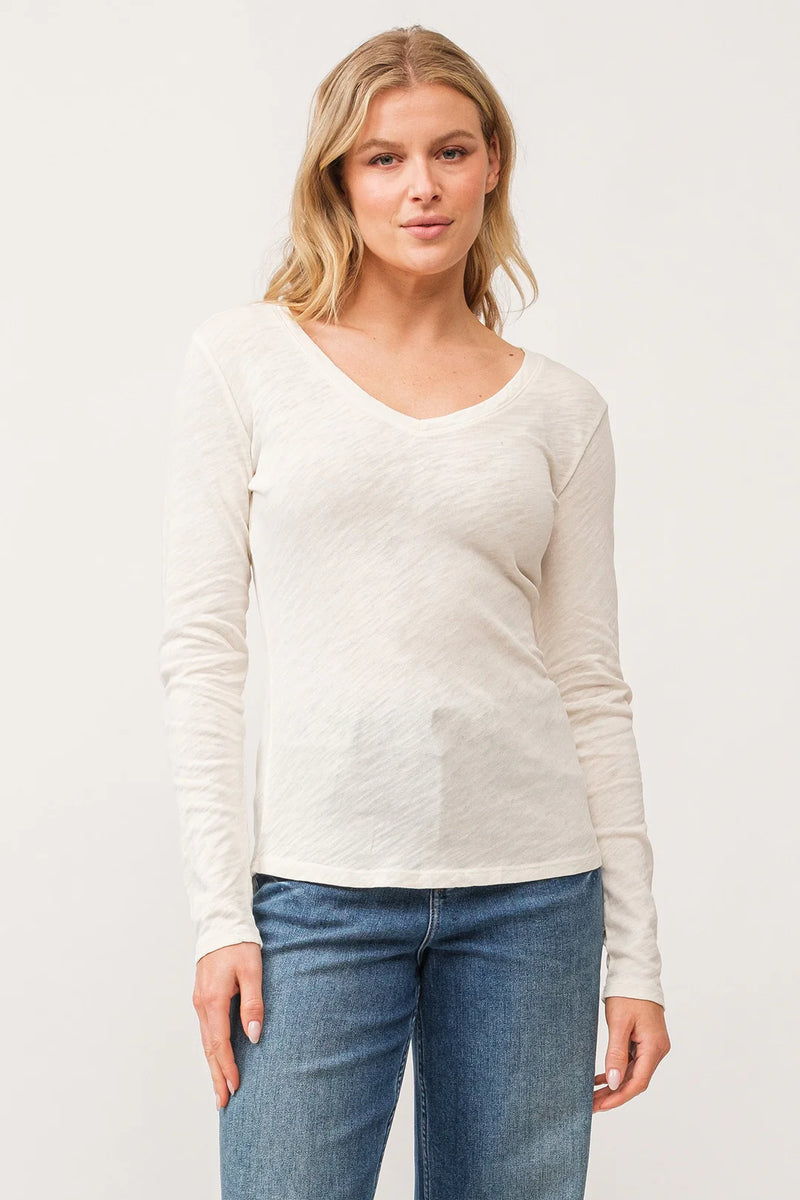 Alina V-Neck Long Sleeve