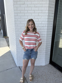 Prado Stripe Sweater