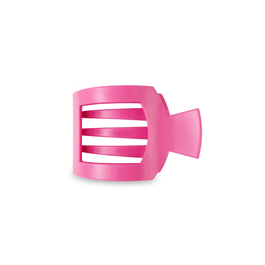 Paradise Pink Small Flat Square Clip