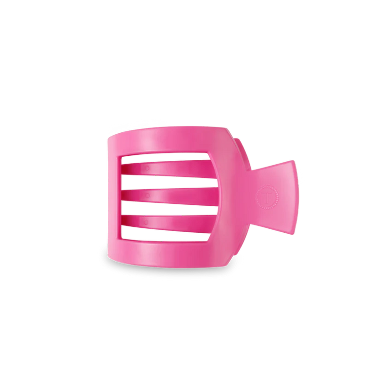 Paradise Pink Small Flat Square Clip