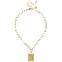 Bird Bam Mahjong Medium Paperclip Necklace
