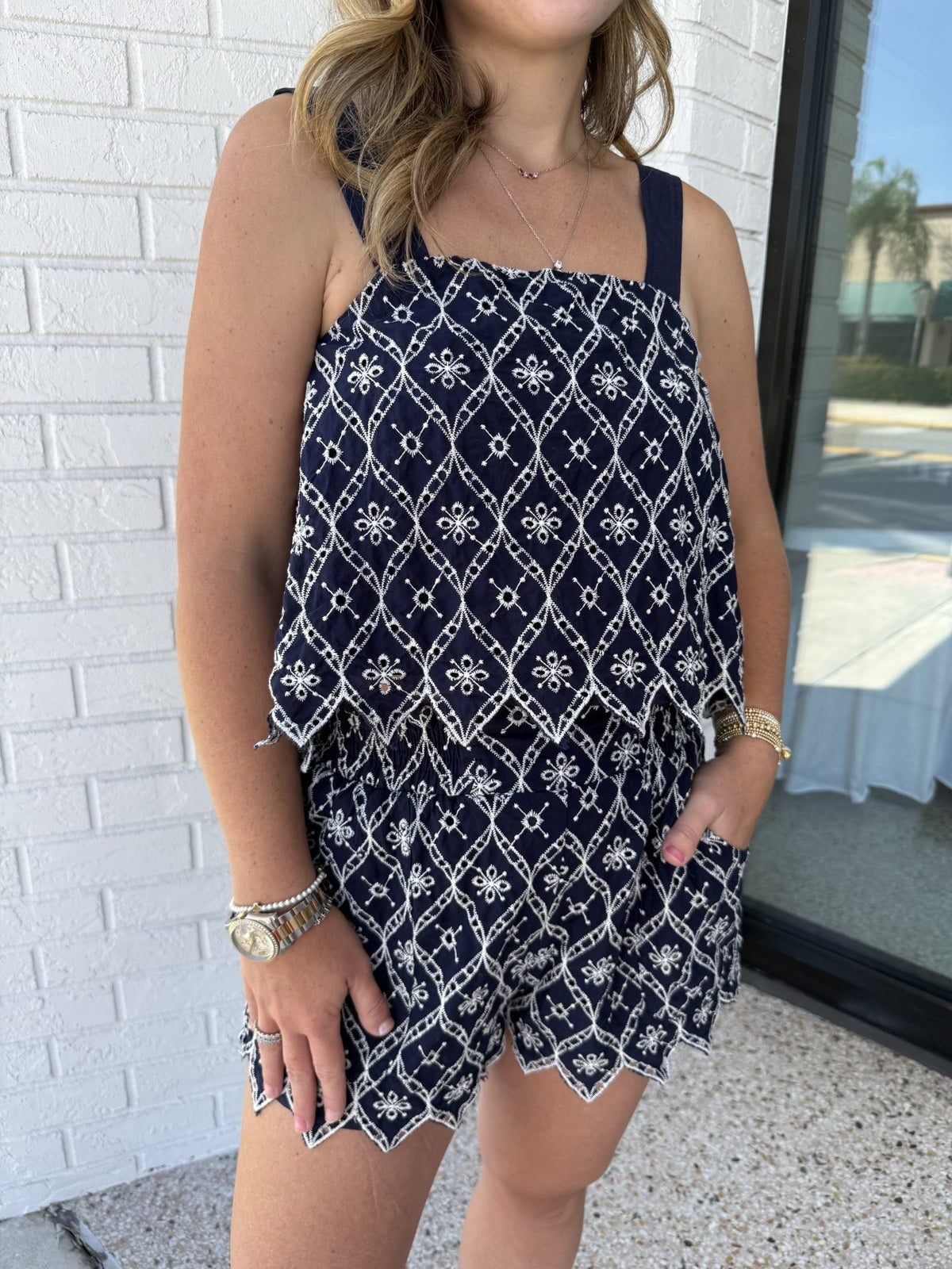 Selene's Embroidery Top
