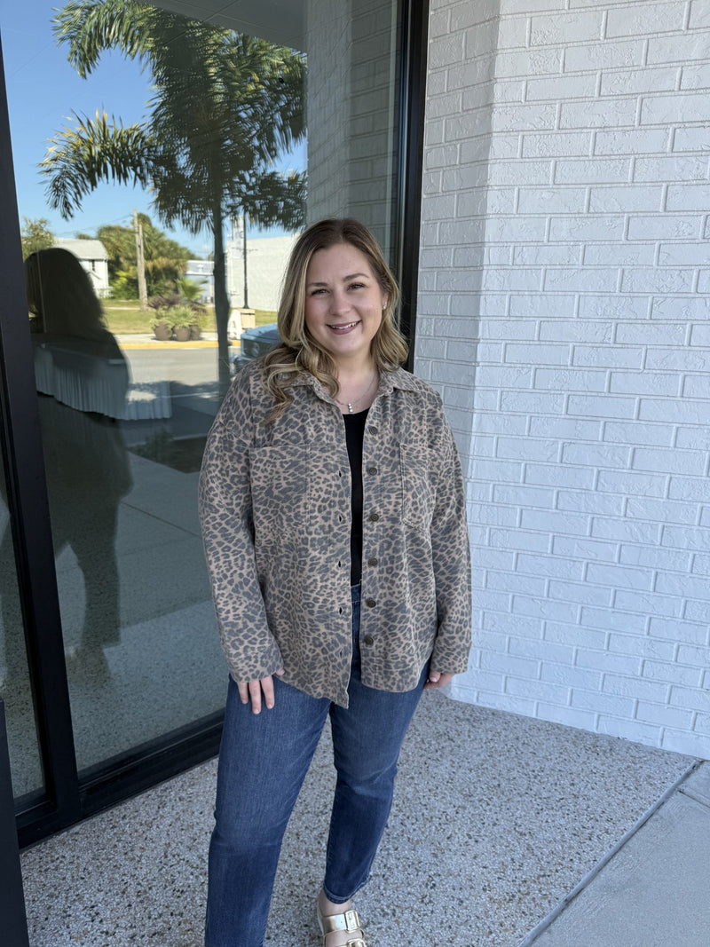 All Day Leopard Jacket
