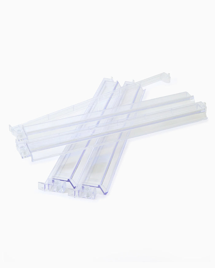 Clear Rack & Pushers Set