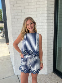 Sia Striped Short