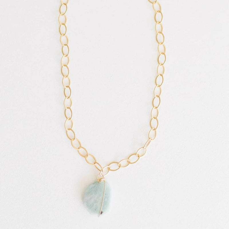 Scout Chunky Amazonite Necklace