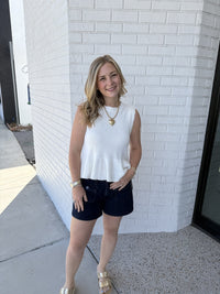 Ellis Peplum Top