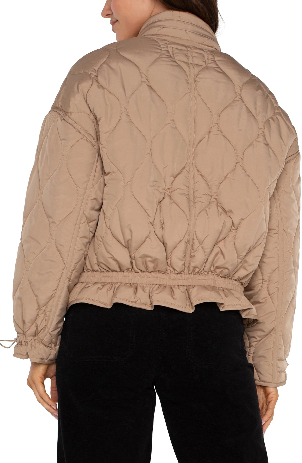 Quilted Hooded Jacket