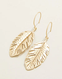Calathea Leaf Earring