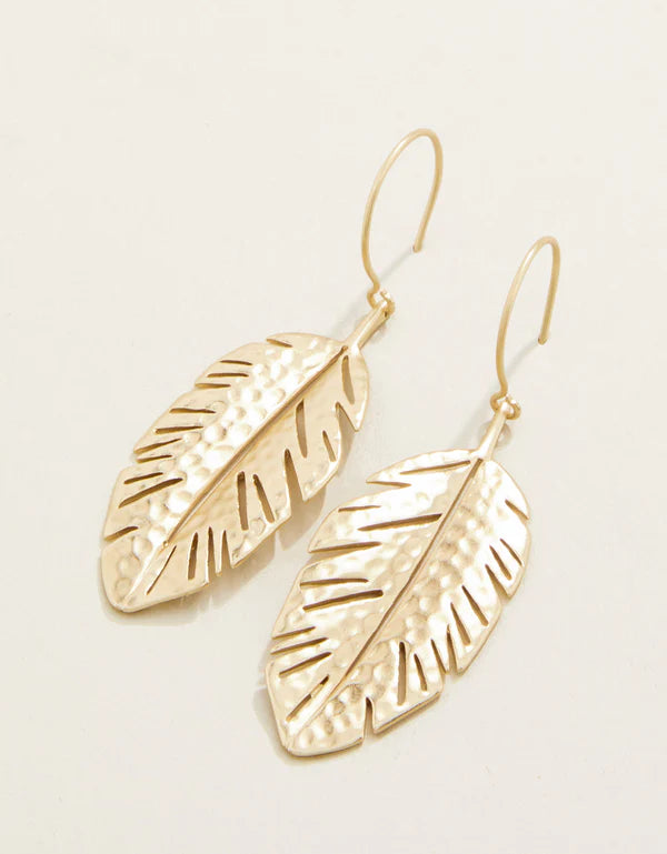 Calathea Leaf Earring
