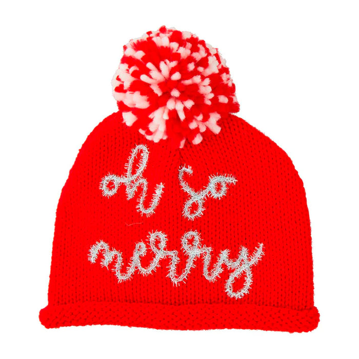 Oh So Merry Pom Pom Beanie